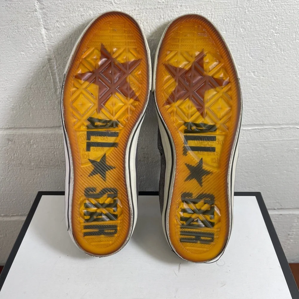 Converse x John Varvatos 142971C Gray Chuck Taylor All Star Sneakers Mens 10.5 - Picture 10 of 13